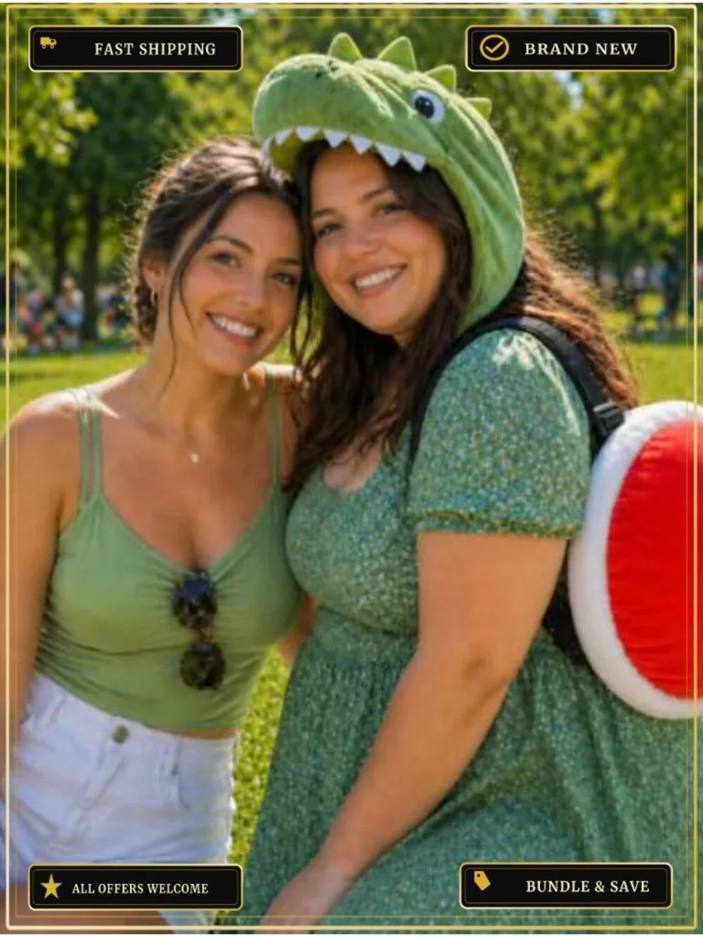 Plush Turtle Shell Backpack Costume Accessory Dress Up Party